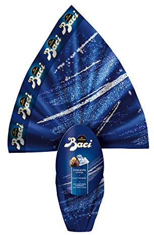 Baci Osterei dunkle Schokolade mit Baci Schokolade Überraschung - Italienischer Import