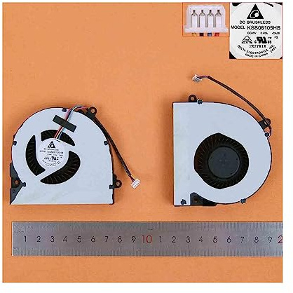 PORTATIL MOVIL - Ventilateur compatible avec ordinateur portable Asus X75 X75VD X75VD1 X75V X75VB X75VC F75A