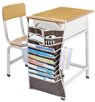 ITODA Hängeorganizer 12 Fächer Hängeaufbewahrung Tasche Hängnde Aufbewahrungstasche Wand Tür Schreibtisch Organizer Utensilientasche Oxford Türtasche Wandorganizer Hängetasche für Büro Schule