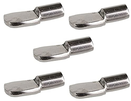 Morsetto Universale per Ripiano per Mobili/Vassoi/Armadietti/Riparazione di Ripiani, 7mm, Lotto di 5