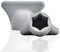 Mix-Slider ® Teiglöser Teigblume für Thermomix, Zubehör für Vorwerk Küchenmaschine TM5 + TM6 3D gedruckt Made in Germany (Silber Grau)