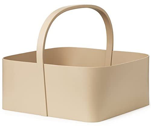 Normann Copenhagen - Korb, Aufbewahrungskorb - Shaker Basket - Sperrholz - sand - 45 x 45 cm