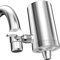 Kintim Filtro dell'acqua del rubinetto da 1200 galloni, filtro dell'acqua del rubinetto di uscita 2,2 GPM, sei miglioramenti del sistema di filtraggio del rubinetto dell'acqua, rimuove cloro, piombo,
