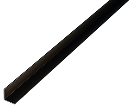 Alberts 498795 Winkelprofil | Aluminium, bronzefarbig eloxiert | 1000 x 15 x 15 mm | 9er Set
