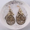 DAOMEI Vintage Ohrclips Lange Goldglitter Für Frauen Neue Punk Mode Gold Silber Farbe Aussage Clip Ohrring Schmuck