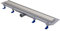 Kit Canaletta Doccia Schwab L 750 Filo Pavimento Telaio Acciaio Inossidabile