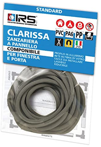 1PEZZO ZANZARIERA IRS CLARISSA BL TONDINO 500 CM