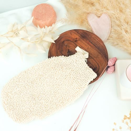 Peeling-Handschuh aus Jute. Feel Natural