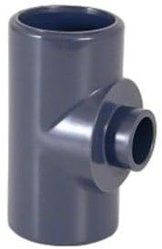 Té réduit à Coller PVC Pression 50x40