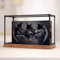 JIULIN Acryl-Displaybox für Lego 76252 Batman Batcave, schützende, staubdichte Vitrine, transparente Vitrine (Legierungsrahmen, Holzsockel)