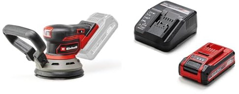 Einhell Professional Akku-Exzenterschleifer TP-RS 18/32 Li BL Power X-Change (18 V, Brushless, 3,2 mm Schwingkreis, 125 mm Schleifteller, inkl. Schleifpapier, 3,0 Ah Plus Akku und Ladegerät)