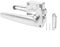 YUANGANG Door Lock, Alloy Motorhome Toilet Door Lock Bathroom Door Handle Lever Latch Privacy Knob Locks For Caravan Boat Bathrooms