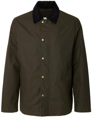 SELECTED FEMME Herren Slhwalter Waxed Cotton 2.0 Jkt Noos Slhwalter Waxed Cotton 2.0 Jkt Noos (1er Pack)