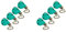rieder 8 Pezzi Interruttore Ventilatore da Soffitto ZE-268S6, 3 Velocità 4 Fili Controllo Velocità Catena di Trazione Parti Interruttore Elettrodomestici ()