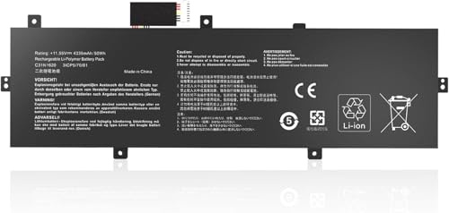 C31N1620 Batteria per laptop per Asus Zenbook UX430UAR UX430UA UX430UNR UX430UN U UX430UQ UX430 UX430U X430UQ-GV015T UX3400UQ UX3400UN UX3400UA UX3400U BX430UA U4100UQ U4100 U4100U U4100UN