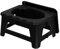 Baoblaze Toilette Portatile Toilette da Esterno Toilette Compatta Pieghevole per Campeggio, S Black