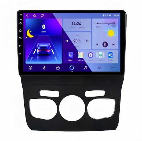 CarPlay for Citroen C4 2 B7 2013-2016 Autoradio Stereo GPS Navigation Car Radio Android
