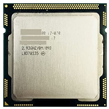 I7-870 I7 870 Processeur CPU Quad-Core 2,9 GHz 8M 95W LGA 1156