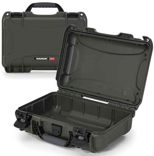 Nanuk 909 wasserdichte Hartschalenhülle – Olivgrün