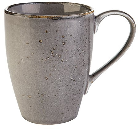 Kaffeetasse Kaffeebecher Teetasse | Steinzeug | Grau | 300 ml