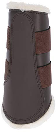 Covalliero Kerbl 3210548 Dressurgamaschen Fleece hinten braun, M