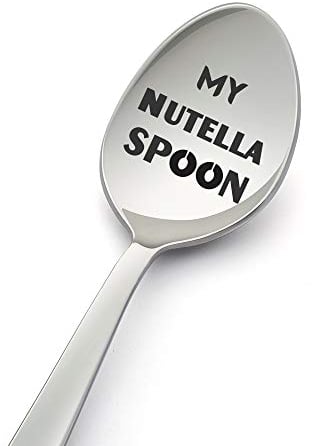 My Spoon Cuillère de 20,3 cm conçue pour les amateurs de pâte à tartiner, moins de 10 £ – Cadeaux pour lui/cadeaux pour elle – Cadeau parfait pour une dent sucrée