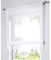 SIMPVALE Raffrollo Gardinen Voile Römischen Raffgardinen Schatten Transparent Vorhang für Balkon und Küche Weiß 140cm x 155cm