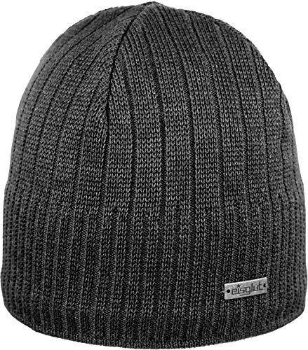Eisglut Herren Kai bomuld Mütze, anthrazit, M 57-58cm EU