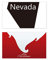 Nevada die USA Karte Urlaub Merry Christmas Karte Weihnachtskarte Vintage Nachricht