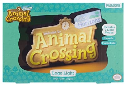 Paladone PP8377NN Animal Crossing Logo Light with Two Light Modes, Merchandise