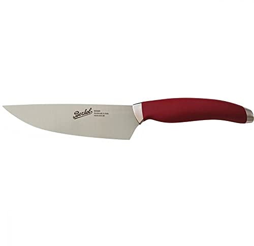 Berkel Teknica Manico Rosso Coltello Cucina cm 15