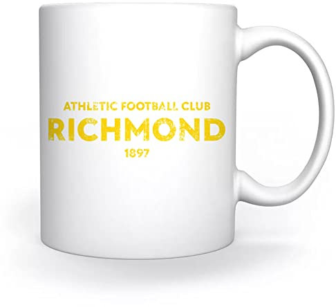 Richmond 1897 Football Tasse Weiß Für Kaffee Tee Cappuccino Kakao Mug White Coffee Tea Cacoa