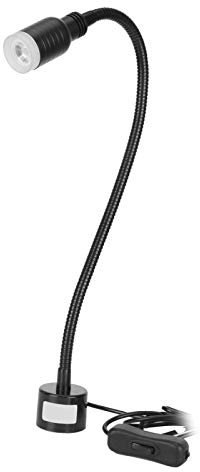 Lampada per Macchina Utensile, 5W LED per Macchina da Cucire Luce da Lavoro Magnetica Collo D'oca Flessibile per Macchine Utensili Tornio Fresatura Trapano a Colonna Illuminazione Industriale(#2)