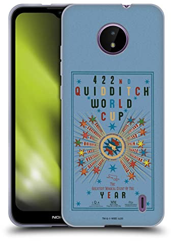 Head Case Designs Officially Licensed Harry Potter Quidditch World Cup Poster Goblet Of Fire III Soft Gel Case Compatible With Nokia C10 / C20