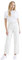 DOCKERS Coupe Droite en Jean Taille Haute High Waist Cut Straight, White Garment Dye, W27 Femme, 27