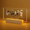 Giftove Idee Cadeau Papy Original - Lampe Cadre Photo en Verre Personnalisé - pour Fete des Grand Pere, Papi de Noel Anniversaire