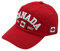 MILAX Baseball Cap, Unisex Baseball Kappen Baseball-Mütze Canada-Flagge Baumwolle Baseballkappe Ahornblatt Bestickt Herren Damen Verstellbar Papa Hut