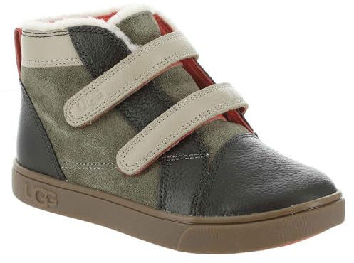 UGG Unisex Kinder Rennon Ii Sneaker, Antilope Mustard Seed Warm Red, 29 EU