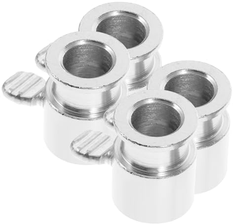 FONDOTIN 4pezzi Manicotto Per Rotante in Ferro Da Barbecue Anello Pratico Accessorio Per Barbecue All Aperto Facil Usare Pulire