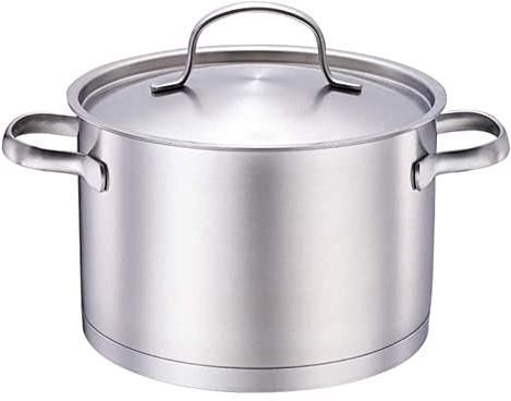 BanBe Wok poêle poêle inox casserole avec couvercle marmite inox aluminium Double fond marmite haute marmite