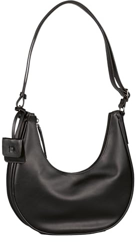 TOM TAILOR Denim Bena Damen Hobo Bag Schultertasche Mittelgroß Schwarz