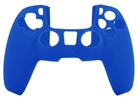 CABLEPELADO Cubierta de Silicona para Mando PS5, Funda Protectora De Silicona Suave para Mando PS5, Protector de Silicona Mando PS5, Compatible con PS5, Silicona, Azul