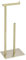 FFK Porte-papier toilette sur pied, 54,6 cm, support de rouleau de papier toilette avec rangement, acier inoxydable SUS304, antirouille, doré