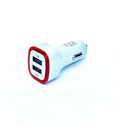 Cargador Coche USB Cargaor mechero Coche 2 Port Cargador movil Coche USB
