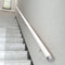 Wood Staircase Handrails, Home Against The Wall Indoor Loft Elderly Railings Hand Rail Corridor Support Rod, Wooden Stair Baluster, Complete Kit (B, 300cm/118.1in)