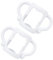 JOINPAYA 10 Stk Flaschengriff flaschengestell babyflaschen halterung Spielzeug für Kleinkinder DR. braune Flaschen Babyfänger Feeder-Griff Silikongriff für Babyflasche Kieselgel Weiß