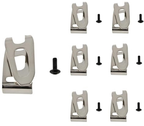 7-Pack Belt Hooks - 346449-3 & 251314-2 for Makita. Replaces 324705-1, 346034-2, 346317-0, 324553-8. Compatible with Makita Cordless Tools.