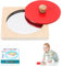 ZDNT Montessori-Spiegel Lustiges Spiegelspielzeug Sensorisches Spielzeug Interaktive Spiegel für Kinder Bauchzeitspiegel Baby-Geschenkideen Baby Spiegel Spielzeug Für Baby-Kleinkind-Vorschule