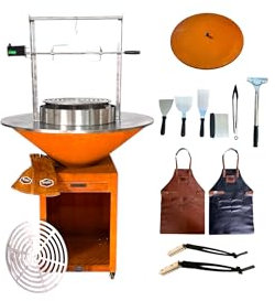 Brasero corten 100 Tourne broche