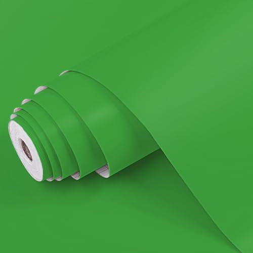 Dimex Klebefolie Uni MATT GRÜN Möbelfolie Dekofolie - Türfolie Küchenfolie Schrankfolie Tischfolie | 45 cm x 1 m